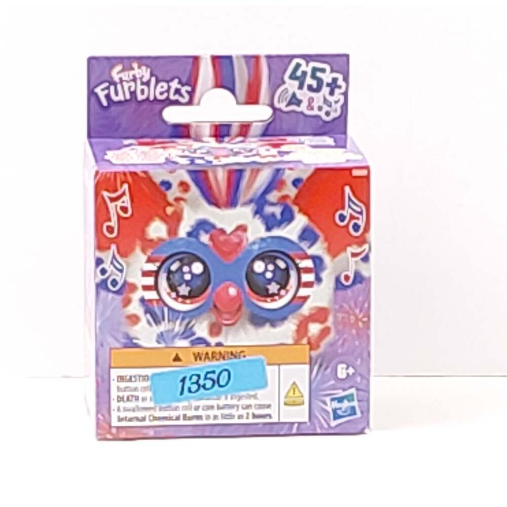 NEW Furby Furblets Meri-Kah Patriotic Electronic Plush Toy NIB